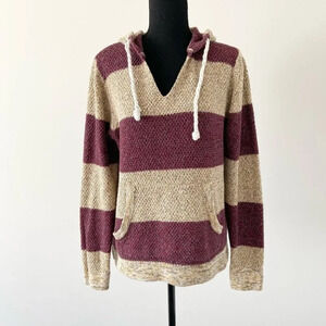 Urban Outfitters Koto Striped  Boho Knitted Hoodie